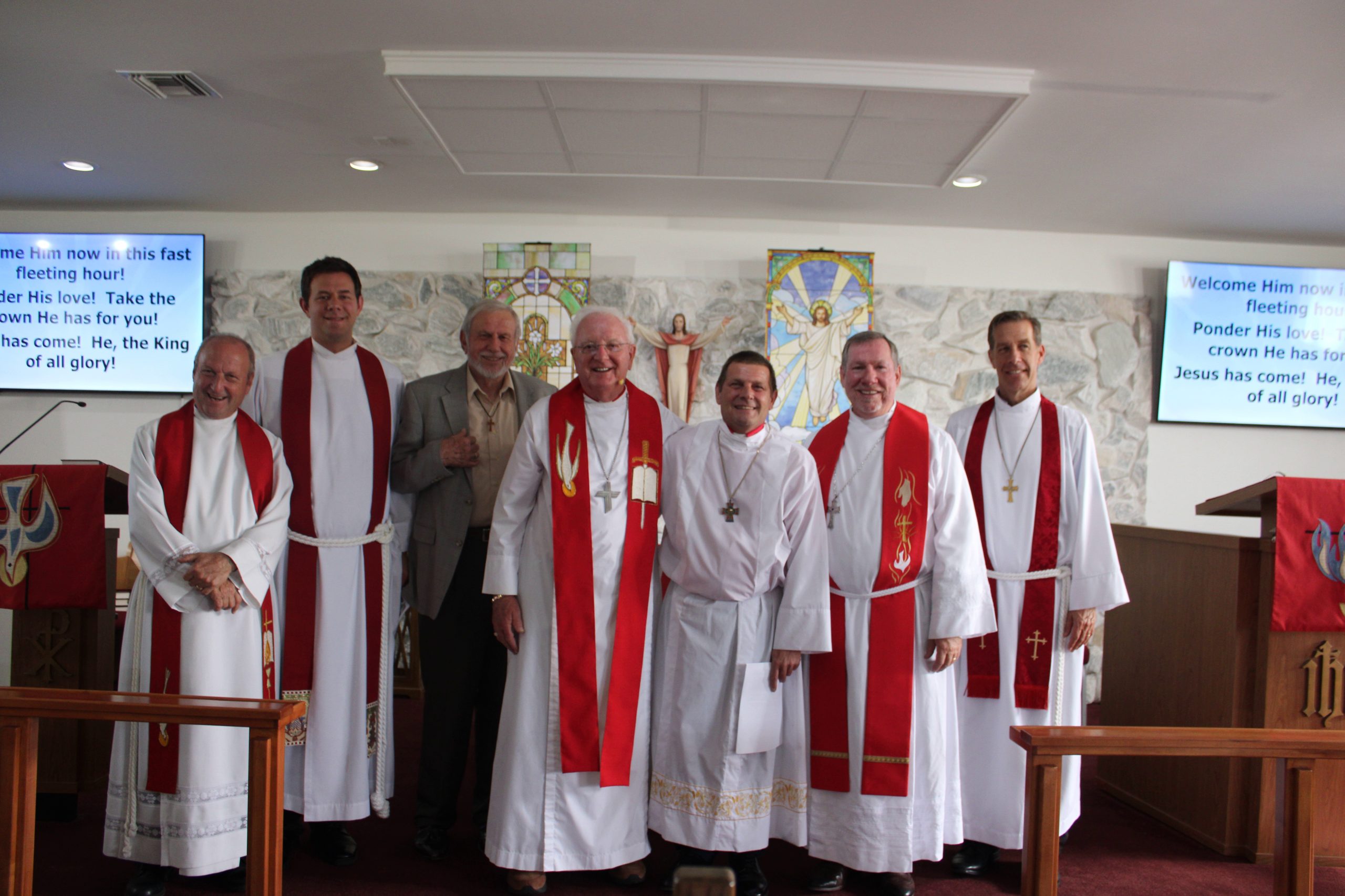 Vicar Troy Curtis Induction Service